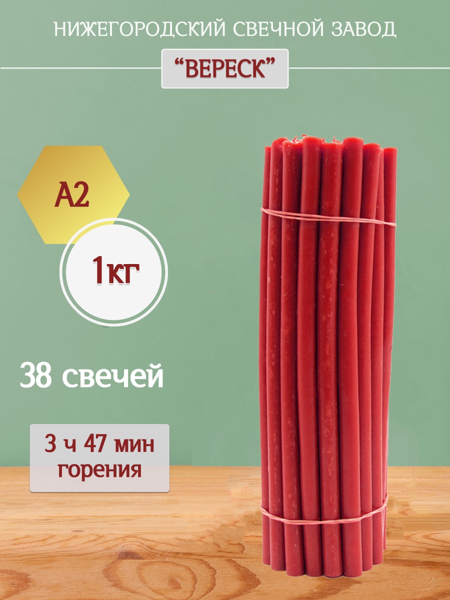 Красные свечи №2